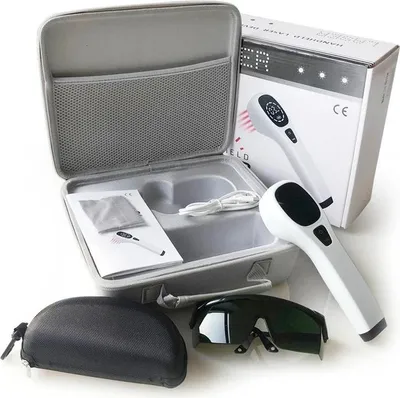 Zdjęcie produktu dla Urządzenie do terapii laserowej, laser 4x808nm i 12x650nm, ładowanie USB, ergonomiczna konstrukcja, 1 zestaw