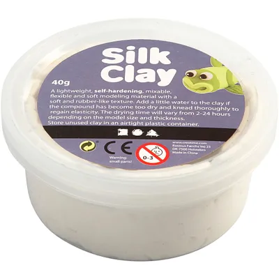 Produktbild von Silk Clay®, Weiß, 40 g/ 1 Dose [HOB-79101]
