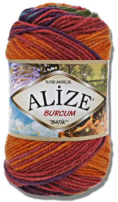 Obrázok produktu pre Alize 1x 100g priadze Burcum Batik, s efektom prechodu farieb, vhodná na háčkovanie a pletenie (kód: 4827)