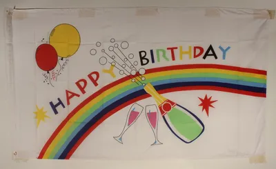 Produktbild von Flagge Fahne : Happy Birthday