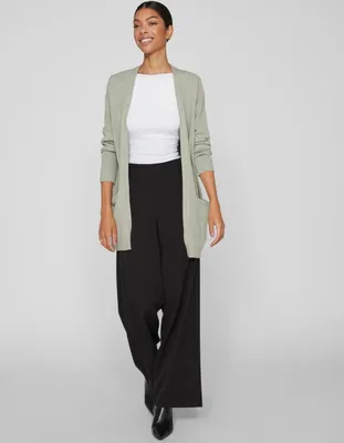 Produktbild von Basic Cardigan Stretch Cozy Knit Feinstrick Jacke mit Taschen VIRIL | XS