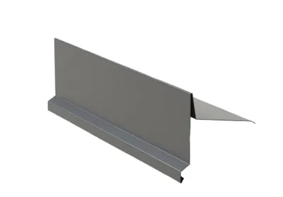Immagine prodotto di Binario di protezione per tetto inclinato RŠ 333, 1 m, Zinco verniciato, Grigio polvere RAL 7037