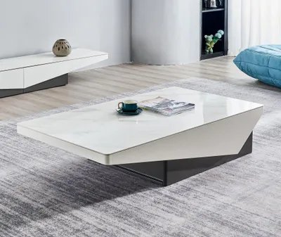 Obrázek produktu pro Moderní designový konferenční stolek do obývacího pokoje stolky dřevo