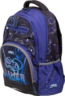 Productafbeelding van Schooltas "Active+", Esports Gamer model, geschikt voor leerjaar 1-4, LIZZYSULI 7240438005