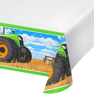 Productafbeelding van Tafelkleed: Tractortijd