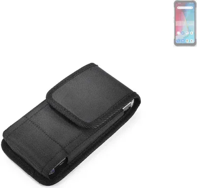 Produktbild von Holster Gürteltasche kompatibel mit Unihertz TickTock-S Holster Gürtel Tasche wasserabweisend Handy Hülle Schutz Hülle Outdoor schwarz K-S-Trade