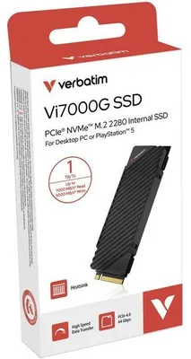 Produktbild von Vi7000 1 TB interne SSD mit Kühlkörper - NVMe