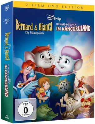 Produktbild von Bernard und Bianca Teil 1 & 2 DVD
