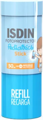 Productafbeelding van PEDIATRICS ZONNEPROTECTIE STICK SPF50, navullingsverpakking, 20 gram