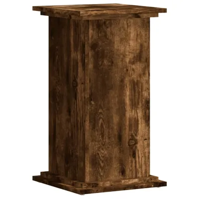Produktbild von vidaXL Pflanzenständer Räuchereiche 33x33x60 cm Holzwerkstoff