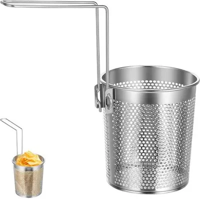 Produktbild von Pasta-Maschine aus Edelstahl - Opvougbare Pasta-Trockner - Kesselform - Handkocher mit Sicherheitsgriff