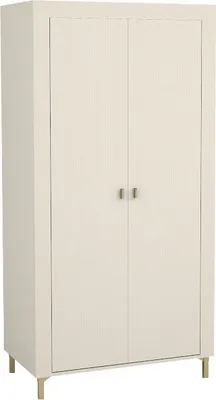Produktbild von Kleiderschrank Drehtürenschrank Schrank Garderobe MOSSO 01 kaschmir