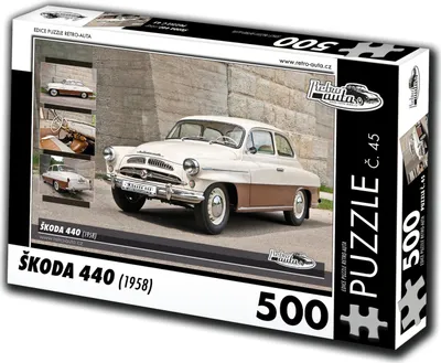 Zdjęcie produktu dla Puzzle nr 45 - ŠKODA 440 (1958) 500 elementów