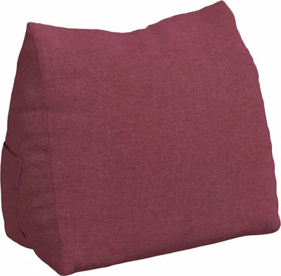 Immagine prodotto di vidaXL Cuscino posteriore rosso vino 60 x 20 x 50 cm in tessuto