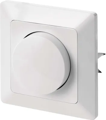 Produktbild von EMOS LED Dimmer mit Drehknopf für LED-Lampen und Halogenlampen, Unterputz Drehdimmer, Dimmschalter, 7-110 W, VA, A6003.0