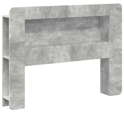 Produktbild von vidaXL Kopfteil-Schrank mit Speicher Betongrau Holzwerkstoff