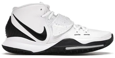 Produktbild von Nike Kyrie 6 White Black - EU 52.5