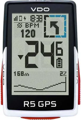 Produktbild von VDO R5 GPS Fahrradcomputer Biketacho Radcomputer 64051