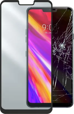 Produktbild von Cellularline Impact Glass Capsule - G7, LG, G7, Schwarz, Transparent, 1 Stück(e)