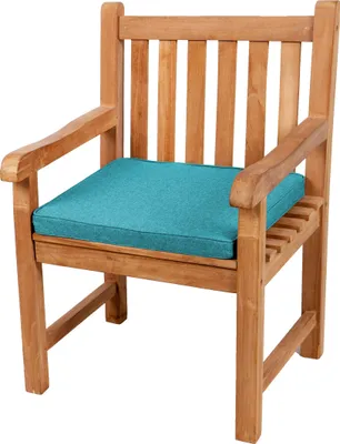 Image de Coussin d'assise pour banc, balançoire de jardin, siège, lisse. FK5 (45x45x5, bleu ciel)