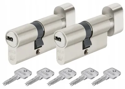 Produktbild von Abus KD10 Schließzylinder mit Knauf, Gleichschließend, 50/50