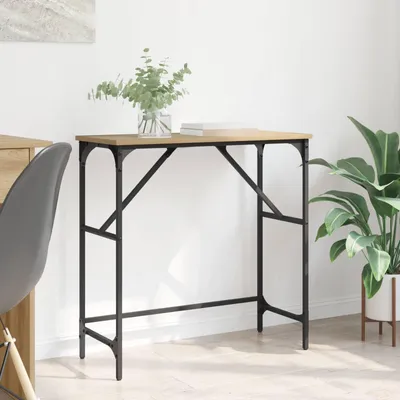 Obrázok produktu pre vidaXL Konzolový stolík Artisan dub 75 x 32 x 75 cm materiál na báze dreva