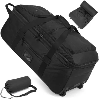 Immagine prodotto di Valigia pieghevole grande con ruote, 76 cm, 85-100L