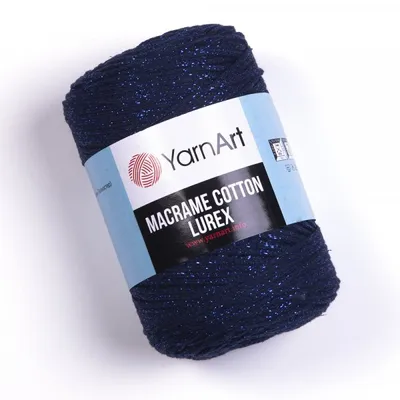 Obrázek produktu pro Yarn Art Macrame Bavlna Polyester 2 mm 205 m 740 Šňůra