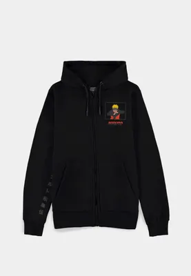Produktbild von Naruto Shippuden Kapuzenjacke - Naruto Uzumaki (schwarz) M