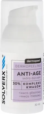 Produktbild von Solverx Dermopeel Peeling mit 30% Glycolsäure, 30ml