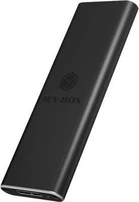 Immagine prodotto di Geh. IcyBox USB 3.0 1,8" M.2 SATA SSD -> Alluminio sw retail