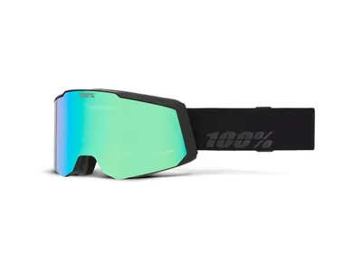 Image de Lunettes de ski 100% Snowboard Snowcraft S HiPER noir / vert miroité