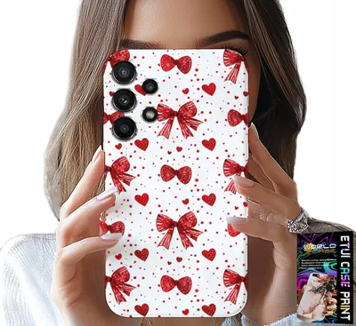 Image de Étui Pour Samsung Galaxy A32 5G - Red Ribbons Fashion Designs