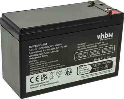 Produktbild von vhbw Akku Ersatz für Panasonic UP-VW1245P1, UP-RW1245P1 für USV (9000 mAh, 12 V, AGM)