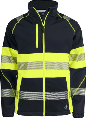 Produktbild von Projob 6443 SOFTSHELL JACKE EN ISO 20471 KLASSE 1