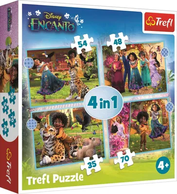 Zdjęcie produktu dla Trefl 34615, 54 szt., Inne, 4 lat(a)