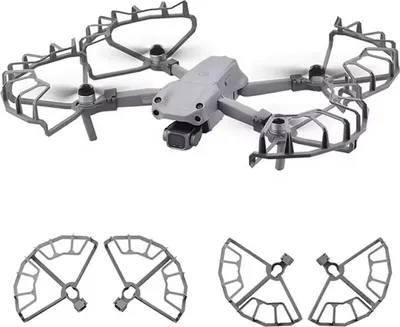 Immagine prodotto di Per DJI Air 2S / Mavic Air 2 Anello anticollisione di protezione dell'elica Grigio
