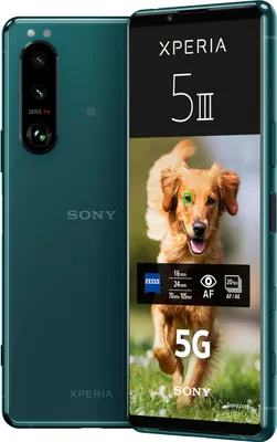 Produktbild von Sony Xperia 5 III, 15,5 cm (6.1"), 8 GB, 128 GB, 12 MP, Android 11, Grün