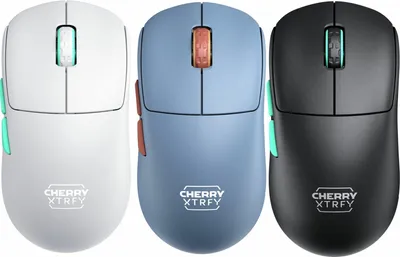 Produktbild von Cherry Xtrfy M68 - Maus - optisch - 5 Tasten - kabellos - 2.4 GHz - kabelloser Empfänger (USB)