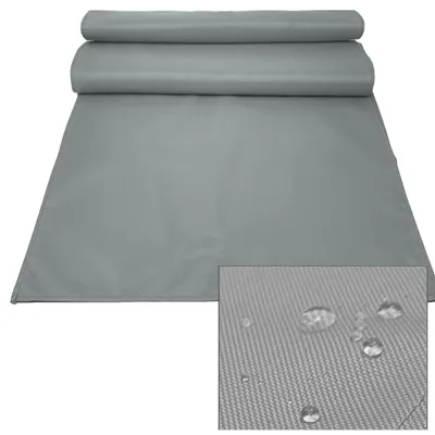 Produktbild von JEMIDI Outdoor Tischläufer 50x200cm Läufer Tischband wasserabweisend - Tischläufer Hellgrau