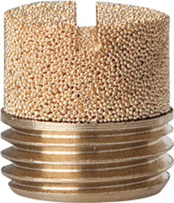 Produktbild von Riegler Sinterbronce-Schalldämpfer, Schlitz, G 1, max. 10 bar