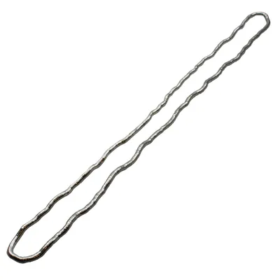 Produktbild von Modeschmuck - biegsame Schlangenkette - silber - 6 mm