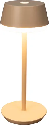 Produktbild von Konstsmide LED USB-Tischleuchte RGBW Lyon in Sandfarben 2,5W 120lm IP54, 7830-330