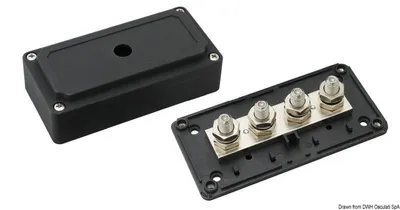 Image de Borne haute performance pour bus de raccordement 4 x 10 mm, 1 pièce