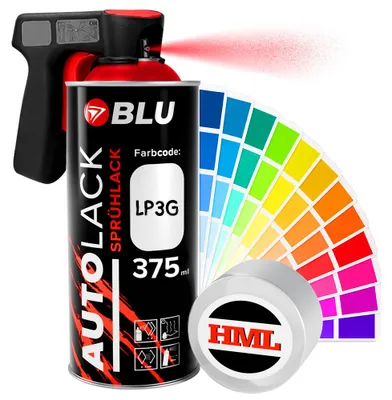 Produktbild von BLU Spraydosen LP3G rot flashrot basislack spray autolack für VW SEAT