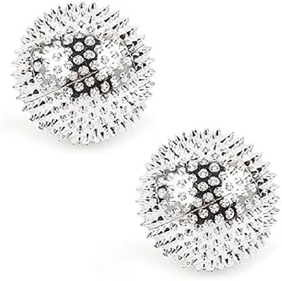 Produktbild von 2 Stück Magnetische Akupressurkugeln Igelball Massageball Magnetic Spiked Massage Ball - klein 32mm Durchmesser - Akupressur Massagegerät