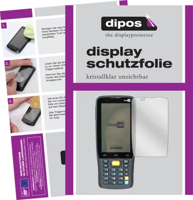 Produktbild von 5x Schutzfolie für CipherLab RK25 Display Folie klar Displayschutzfolie