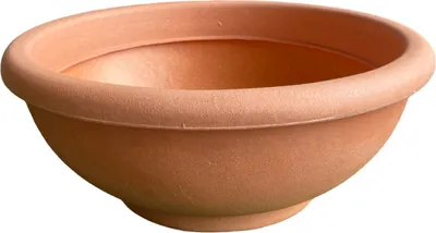 Produktbild von Garden Italia Vasen Hohe glatte Blumenschale ACLH Diam.70 cm h. 25 Hergestellt in Italien Aus Impruneta farbigem Harz - Frostbeständig - Stoßfest - Leicht, 70