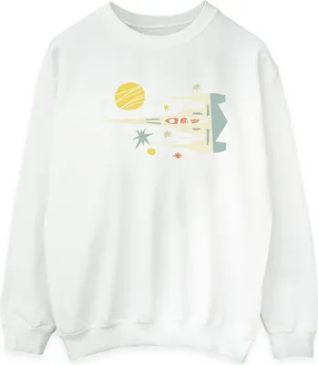 Produktbild von Star Wars - "The Mandalorian" Sweatshirt für Herren BI46705 (M) (Weiß)