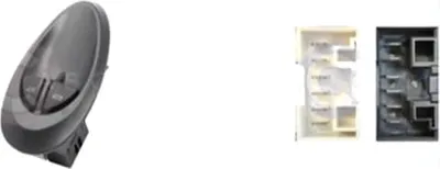 Produktbild von CASCO CWR61002AS Fensterheberschalter für IVECO DAILY II Kasten/Kombi Vorne Links Fensterheber Schalter